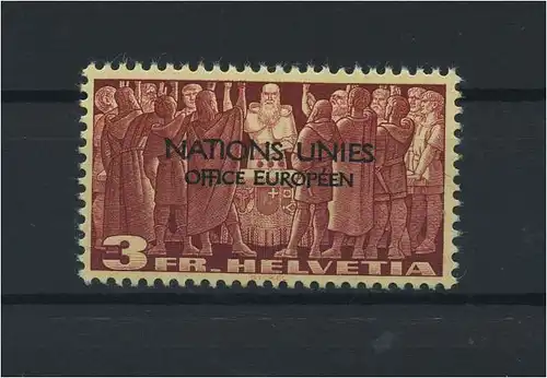 SCHWEIZ ONU 1955 Nr 18 postfrisch (119500)