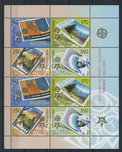MAZEDONIEN 2005 Nr 370-373 postfrisch (119569)
