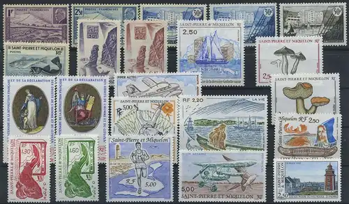 S.PIERRE ET MIQUELON Lot postfrisch (119674)