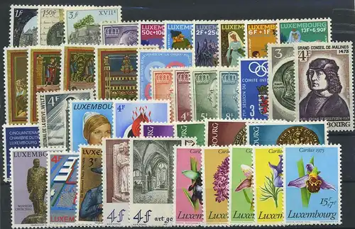 LUXEMBURG Lot postfrisch (119703)