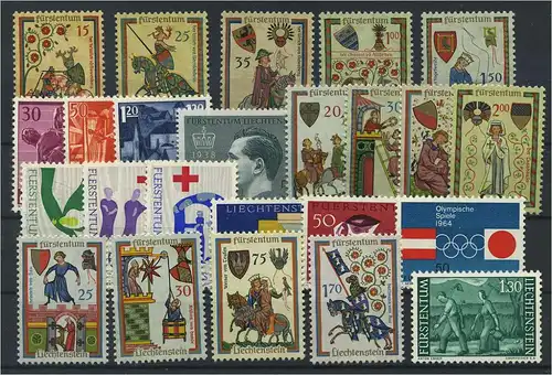 LIECHTENSTEIN Lot postfrisch (119734)