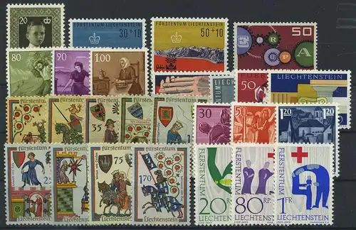 LIECHTENSTEIN Lot postfrisch (119735)