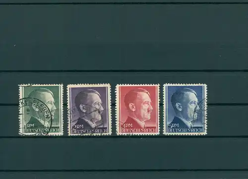 DEUTSCHES REICH 1942 Nr 799-802 gestempelt (200237)