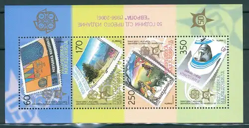 MAZEDONIEN 2005 Bl.13 postfrisch (200489)