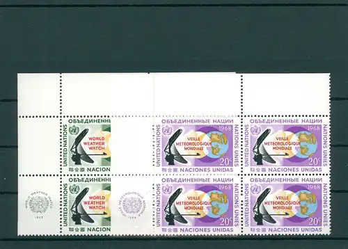 UNO NEW YORK 1968 Nr 204-205 postfrisch (200763)