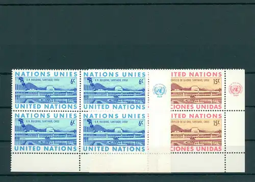 UNO NEW YORK 1969 Nr 210-211 postfrisch (200768)
