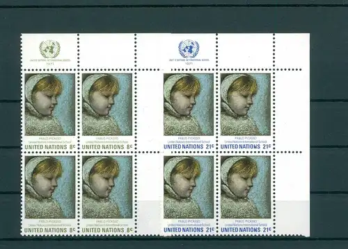 UNO NEW YORK 1971 Nr 240-241 postfrisch (200781)