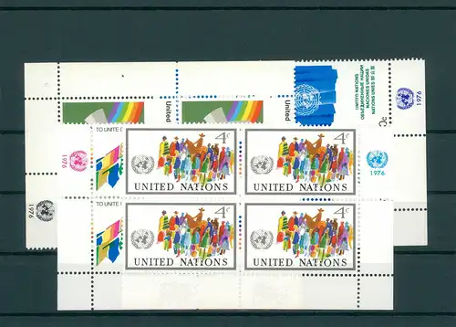 UNO NEW YORK 1976 Nr 289-292 postfrisch (200805)