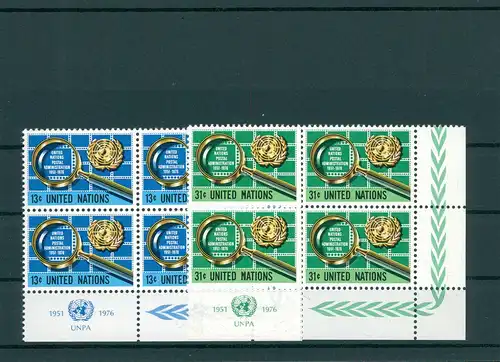 UNO NEW YORK 1976 Nr 299-300 postfrisch (200807)