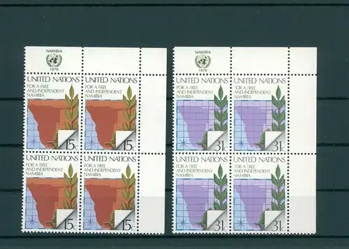 UNO NEW YORK 1979 Nr 336-337 postfrisch (200826)
