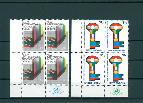 UNO NEW YORK 1980 Nr 340-341 postfrisch (200829)