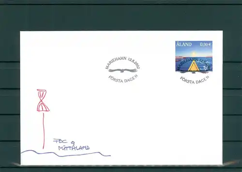 ALAND FDC aus 2002 siehe Beschreibung (201006)