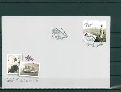 ALAND FDC aus 2008 siehe Beschreibung (201070)