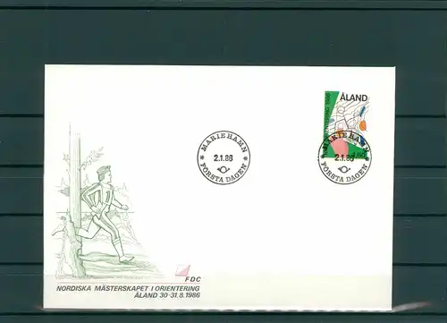 ALAND FDC aus 1986 siehe Beschreibung (201078)