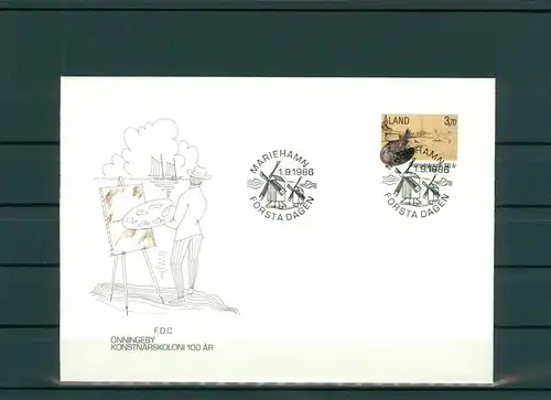 ALAND FDC aus 1986 siehe Beschreibung (201081)