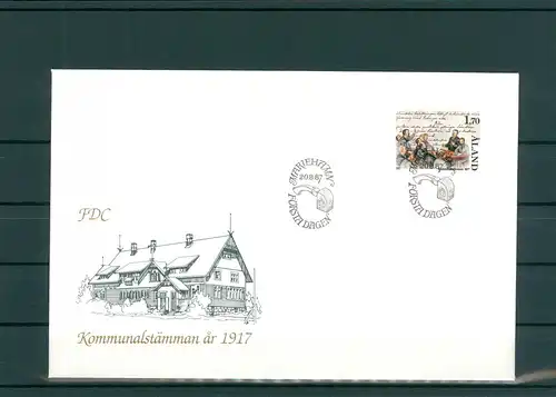 ALAND FDC aus 1988 siehe Beschreibung (201087)