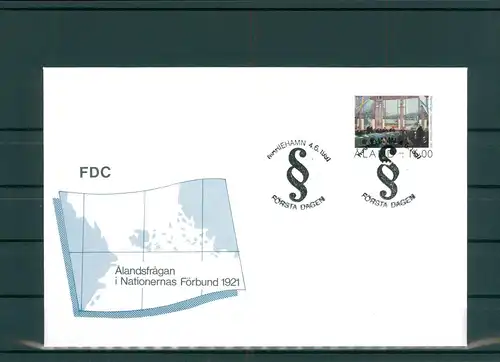 ALAND FDC aus 1991 siehe Beschreibung (201106)