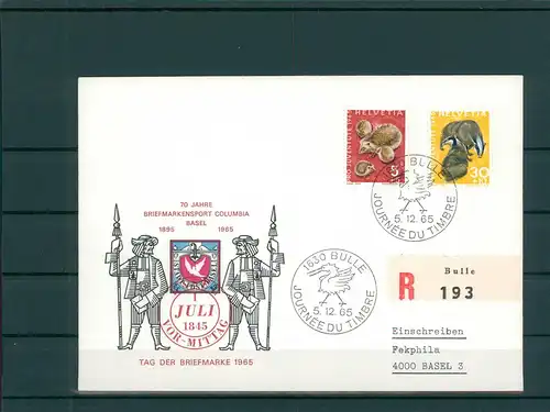 TAG DER BRIEFMARKE 1965 Beleg siehe Beschreibung (201303)