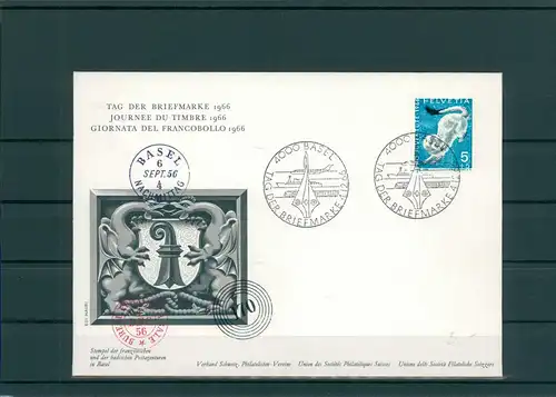 TAG DER BRIEFMARKE 1966 Beleg siehe Beschreibung (201306)