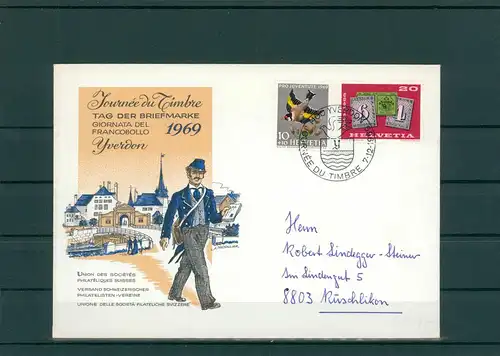 TAG DER BRIEFMARKE 1969 Beleg siehe Beschreibung (201313)