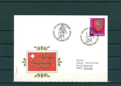 TAG DER BRIEFMARKE 1978 Beleg siehe Beschreibung (201323)