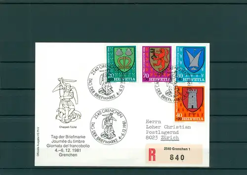 TAG DER BRIEFMARKE 1981 Beleg siehe Beschreibung (201326)