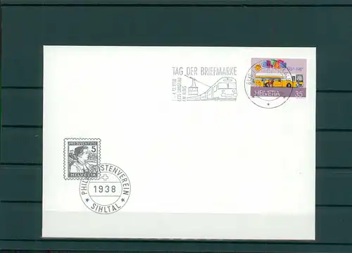 TAG DER BRIEFMARKE 1988 Beleg siehe Beschreibung (201332)