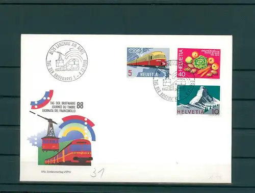 TAG DER BRIEFMARKE 1988 Beleg siehe Beschreibung (201334)