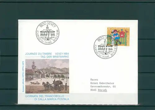 TAG DER BRIEFMARKE 1984 Beleg siehe Beschreibung (201336)