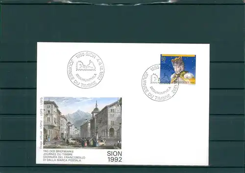 TAG DER BRIEFMARKE 1992 Beleg siehe Beschreibung (201338)