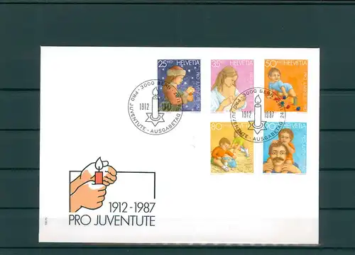 SCHWEIZ 1987 Ersttagsbrief (201830)