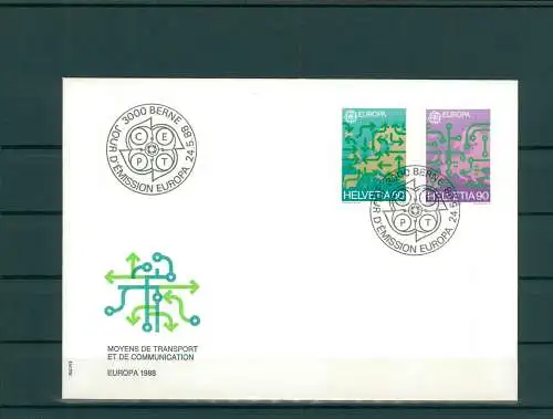 SCHWEIZ 1988 Ersttagsbrief (201833)
