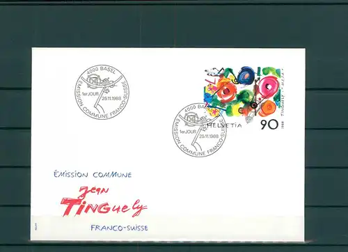 SCHWEIZ 1988 Ersttagsbrief (201838)