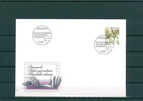 SCHWEIZ 1989 Ersttagsbrief (201841)