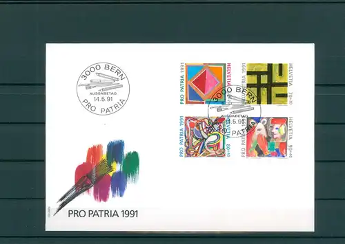 SCHWEIZ 1991 Ersttagsbrief (201867)
