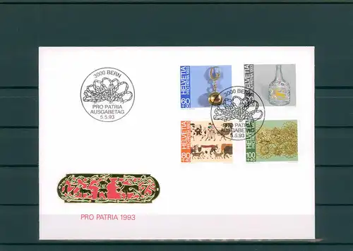 SCHWEIZ 1993 Ersttagsbrief (201891)