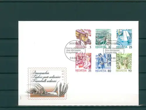 SCHWEIZ 1986 Ersttagsbrief (202161)