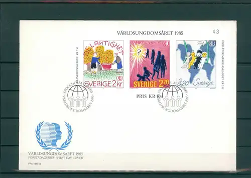 SCHWEDEN 1985 Ersttagsbrief (202198)