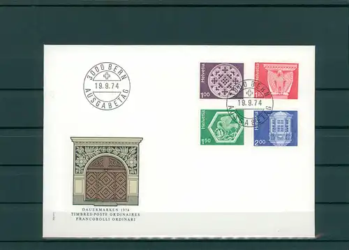 SCHWEIZ 1974 Ersttagsbrief (202244)