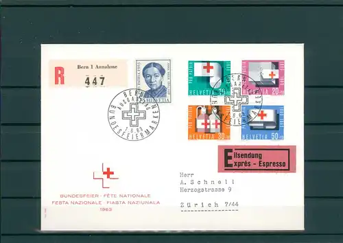 SCHWEIZ 1963 Ersttagsbrief (202253)