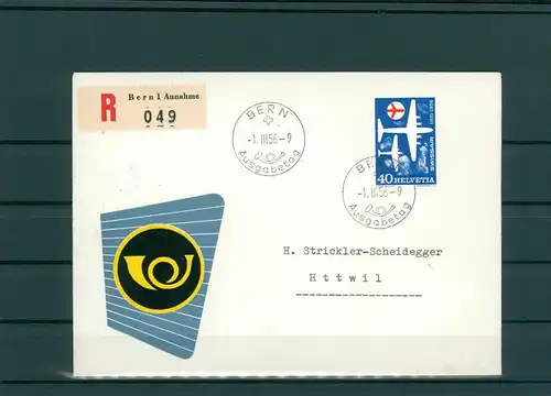 SCHWEIZ 1956 Ersttagsbrief (202282)