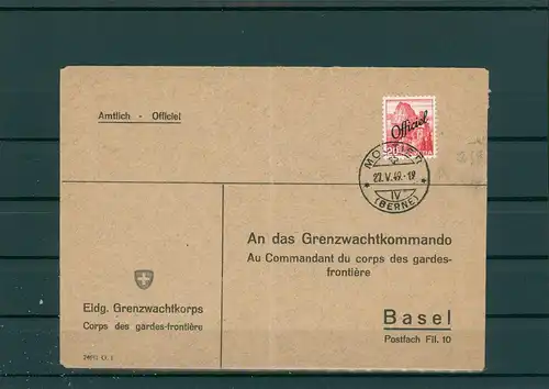 SCHWEIZ 1949 Interessanter Brief siehe Beschreibung (202345)