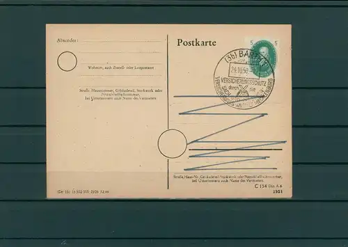 DDR 1950 SST Beleg BARTH siehe Beschreibung (202612)