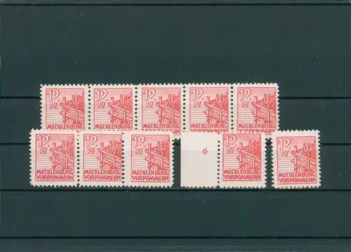 SBZ 1945 Nr 36x postfrisch (203032)