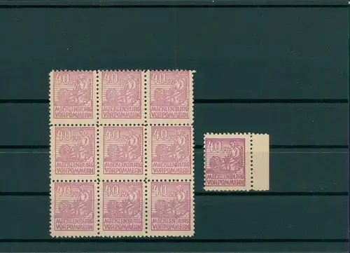 SBZ 1945 Nr 40y postfrisch (203083)
