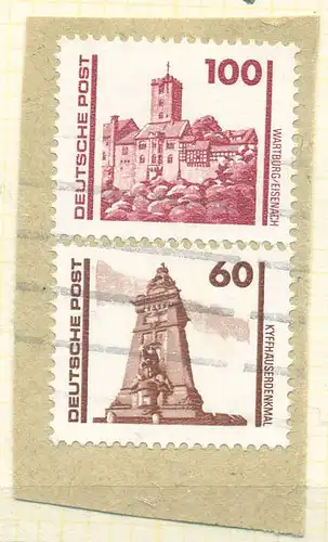 DDR 1990 PLATTENFEHLER Nr 3350 II gestempelt (227718)