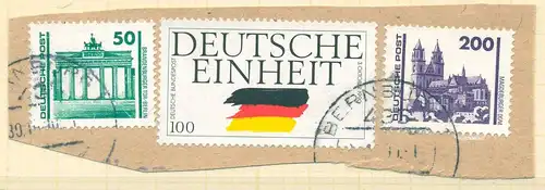 DDR 1990 PLATTENFEHLER Nr 3351 I gestempelt (227732)