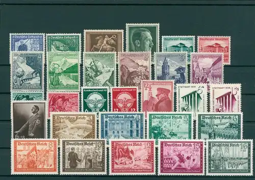 DEUTSCHES REICH Slg. aus 1934-1945 postfrisch/MNH (203844)