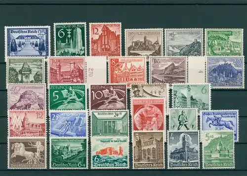 DEUTSCHES REICH Slg. aus 1934-1945 postfrisch/MNH (203844)