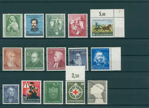 BUND Sammlung 1949-1953 postfrisch (204236)